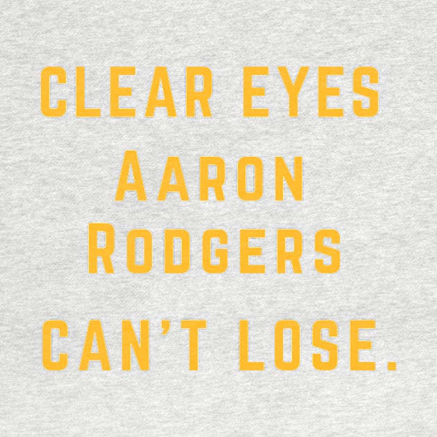 Clear Eyes, Aaron Rodgers by Brainstorm